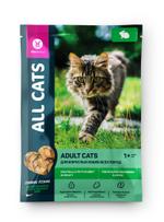 ALL CATS корм тефтельки с кроликом в соусе для кошек, пауч, 85 г*28 шт 02 AL 911