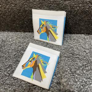 Бирки, жаккардовые вшивные этикетки для изготовления одежды и обуви под заказ