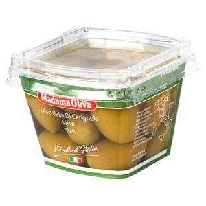 Зеленые оливки CASTELVETRANO 250гр Madam Oliva