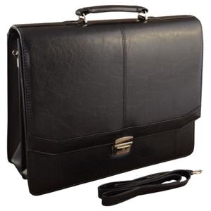 Портфель классический из искусственной кожи