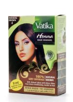 Хна Dabur — Vatika — Natural Brown (коричневый) в упаковке 6 пакетиков по 10 гр