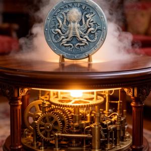 Маленькое панно Осьминог