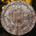 Панно на стену, Календарь индейцев Майя, декор с предсказанием затмений, лунный календарь artwoodroom