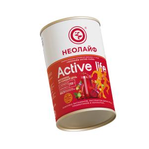 Что такое НЕОЛАЙФ ACTIVE LIFE?

НЕОЛАЙФ ACTIVE LIFE — это Ваш умный комплекс витаминов для бодрости и продуктивности. В его основе — тщательно подобранные витамины, экстракты диких ягод, коллаген и натуральные пребиотики. Этот напиток помогает поддерживать высокий уровень энергии, заботится об иммунитете, пищеварительной и нервной системе, позволяя вам быть энергичным с самого утра на протяжении всего дня.