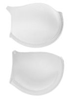Чашечки с косточками и выходом на лямку, размер 85, белый, черный, бежевый (50 пар)