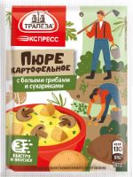 Пюре картофельное с белыми грибами и сухариками 34 г 1/22