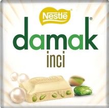 DAMAK / Белый шоколад c фисташкой (6x60g) (inci) / 24уп в коробке