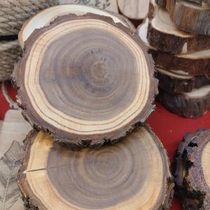 Подставка для горячего из спила карагача