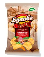 Чипсы карт. "БУЛЬБА CHIPS" (дер.копч.) 75 г