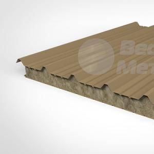 Кровельные сэндвич панели с Минватой 50 RAL 1014 Темно-бежевый