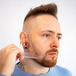 Трафарет для бритья бороды и усов Manecode — Бритвенный набор — Шаблон для создания чёткой линии щет Manecode buffalo buffalo