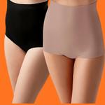 Бесшовные Трусики с Высокой Посадкой, 2 шт