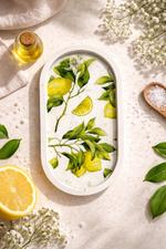 Подставка из гипса KatAnnaSHOP Сочный лимон 1