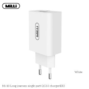 Сетевое зарядное устройство Milli Mi-10 QC3.0