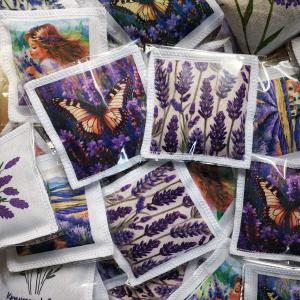 Саше Лаванда оптом (презент в принтом)