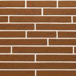 Гибкая Клинкерная плитка "Ригельный-Шоколадный" 006