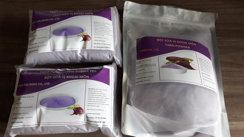 Tapioca granules — порошок Таро, тапиока, чай, Желе 3Q, загу ...