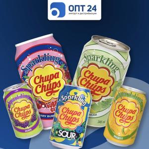 В наличии потрясающие вкусы напитков от Chupa Chups.