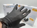 Перчатки Вали пластик Бленд текстура на пальцах (WALLY PLASTIC TEXTURED FINGERS BLEND) черный