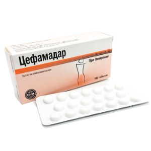 Цефамадар-гомеопатический препарат для похудения.
Производитель-Германия.