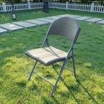 Стул складной SAMMAN Vän T для сада, дома, офиса 59×49×86 см, коричневый