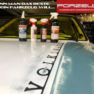 Профессиональные продукты Porzelack , для тех кто ценит свой автомобиль .
Продукты для профессионального ухода за автомобилем .