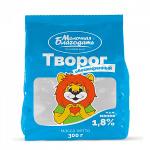 Творог обезжирен. мдж менее 1,8% 300г 12шт коробка