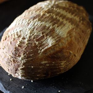Хлеб Ремесленный бездрожжевой(Пшеничный)