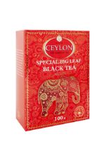 Чай черный CEYLON Классический 100 грамм Крупнолистовой 743078