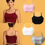 Élise Премиальный укороченный Топ на бретелях (Crop Top)