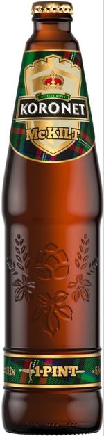 Пиво светлое Koronet McKilt 5,8% 1,14л пэт