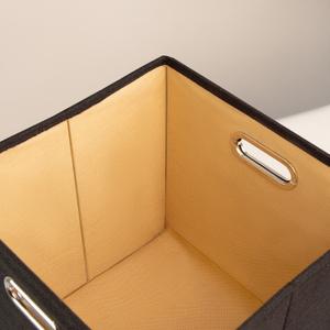 Коробки для хранения с ДВП каркасом оптом от производителя