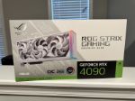 ASUS ROG STRIX RTX 4090 24GB White OC GPU New Sealed