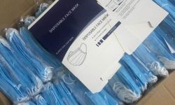 Маски оптом одноразовые трехслойные