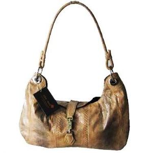Женская сумка из кожи змеи. 