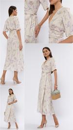 Платье OLIVIA с цветочным принтом THE CODE MONE