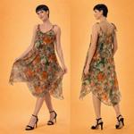 Асимметричное платье Terra Élise