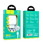 СЗУ Hoco C78A Max energy dual port charger set (for Micro) 25988