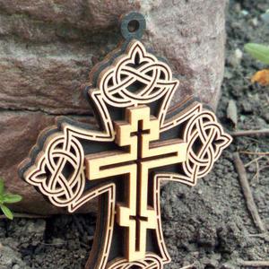 Крест авторский двухсторонний
Крест размер 9,8*7,1 см.