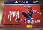 PlayStation 4 Pro 1TB Limited Edition Console Marvel's Spider-Man PS4 Excellent