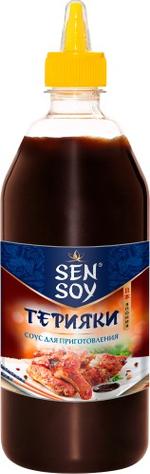 Соус для приготовления Терияки "Teriyaki" 840 гр. бут. ПЭТ 1/6шт "Sen Soy"