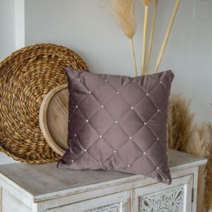 Декоративная подушка: премиум велюр с каретной стежкой нитками
Размер: 45х45
Внутри: полиэфирное волокно