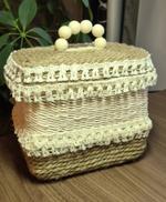 корзины, коврики, кашпо, плейсматы из джута и хлопка