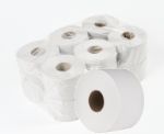Туалетная бумага 200 метров 1 сл. белая оптом