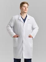 Халат медицинский мужской, белый, размеры 44-46 — 56-58 1004