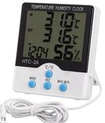 AG-HTC-2A(150) Цифровой термометр с LCD дисплеем и гигрометром AG Smart,c часами и выносным датчиком