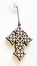 Декоративный крест подвеска