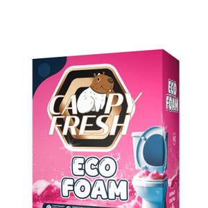 CAPYFRESH ECO FOAM — Мощная экологичная чистка без агрессивной химии!
Универсальный порошок создан для эффективной борьбы с самыми стойкими загрязнениями в вашей ванной комнате.
Благодаря усиленной формуле он легко справляется с ржавчиной, известковым налетом и мочевым камнем, обеспечивая идеальную гигиену и чистоту, не повреждая даже чувствительные поверхности.