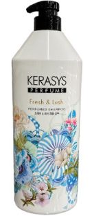 Парфюмированный шампунь Kerasys Fresh and Lush 1000мл 1/8 Лайм Корея 195-00266