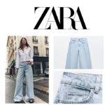 Джинсы женские Zara Palazzo 5862/057